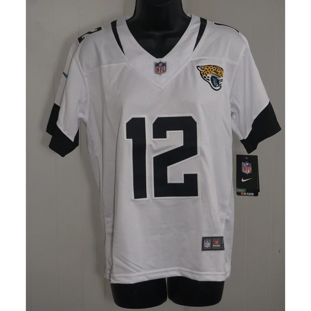 Nike Large Kids Jacksonville Jaguars Hunter 12 Football Jersey White
